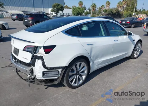 2020 Tesla Model 3 Performance Dual Motor All-Wheel Drive из США, поврежденный, VIN 5YJ3E1EC3LF627532